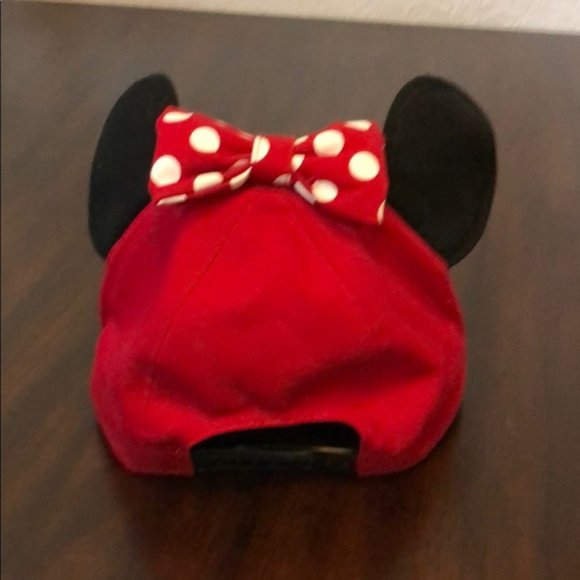 MINNIE MOUSE Disney Hat with Ears and Bow - Picture 2 of 3